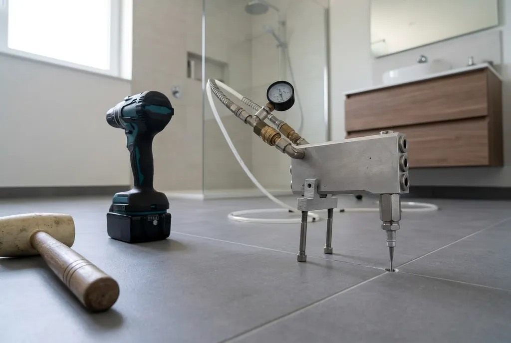 Kitbedrijf Sassenheim – holle tegels injecteren